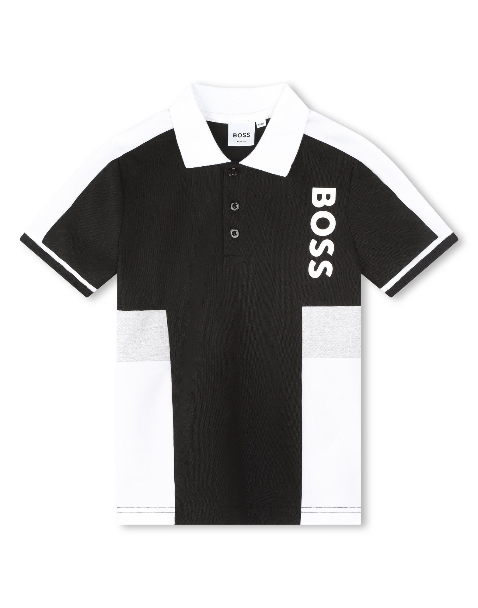 BOSS Poloshirt Kinder Schwarz von BOSS