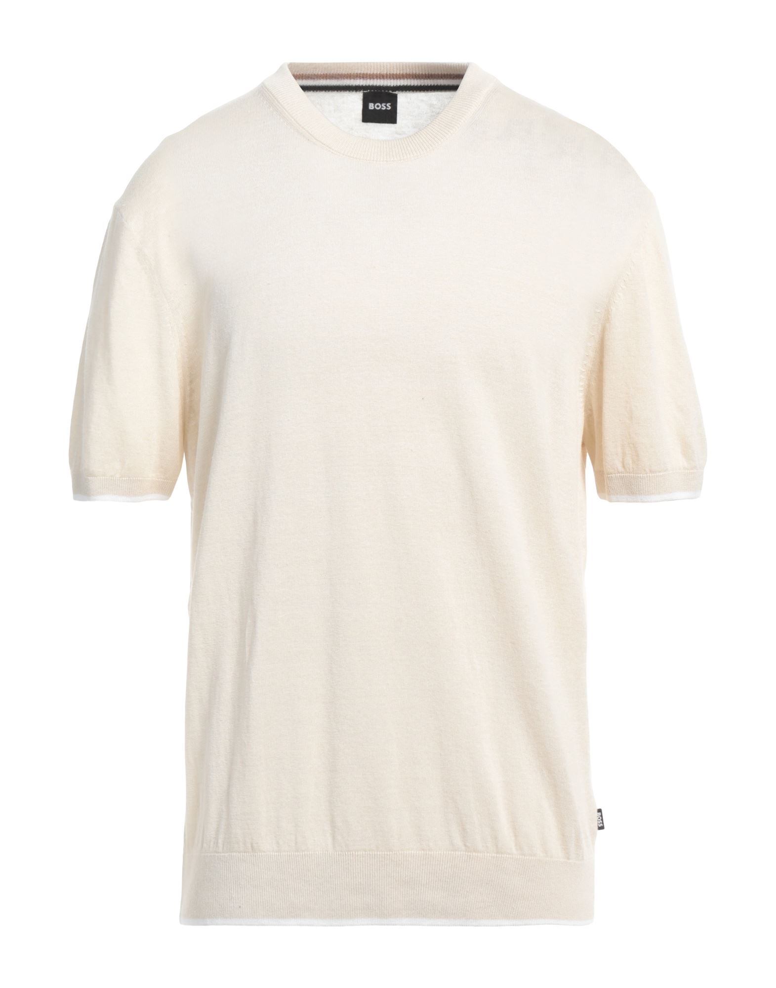 BOSS Pullover Herren Cremeweiß von BOSS