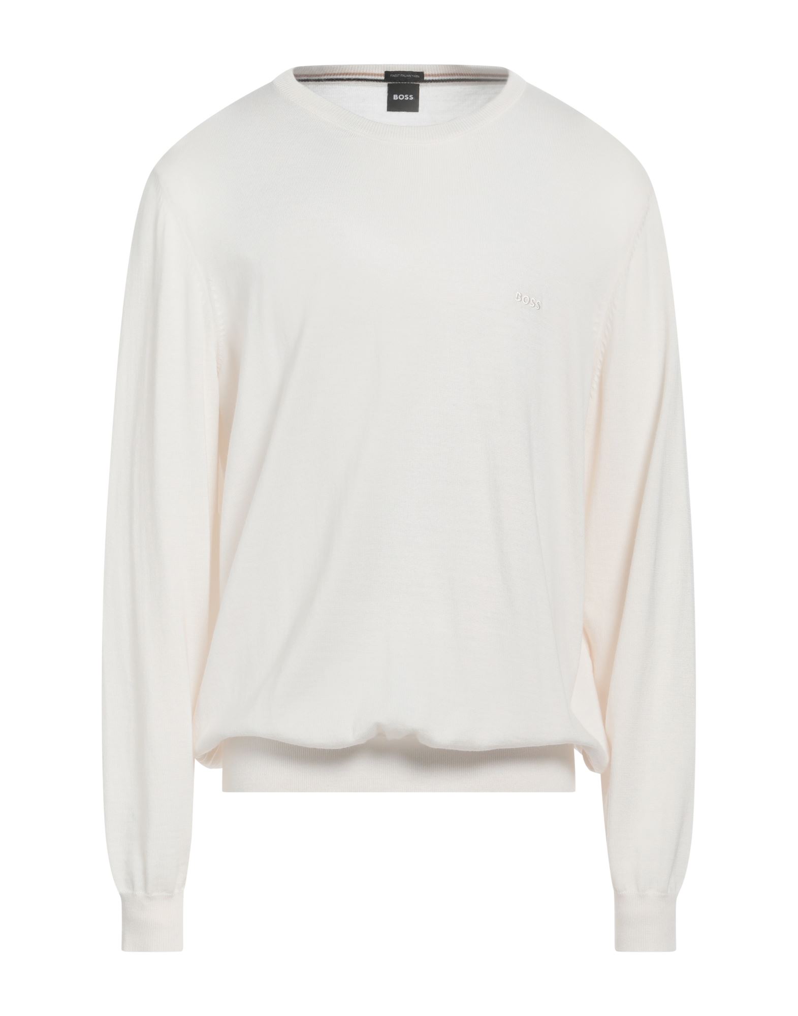 BOSS Pullover Herren Cremeweiß von BOSS