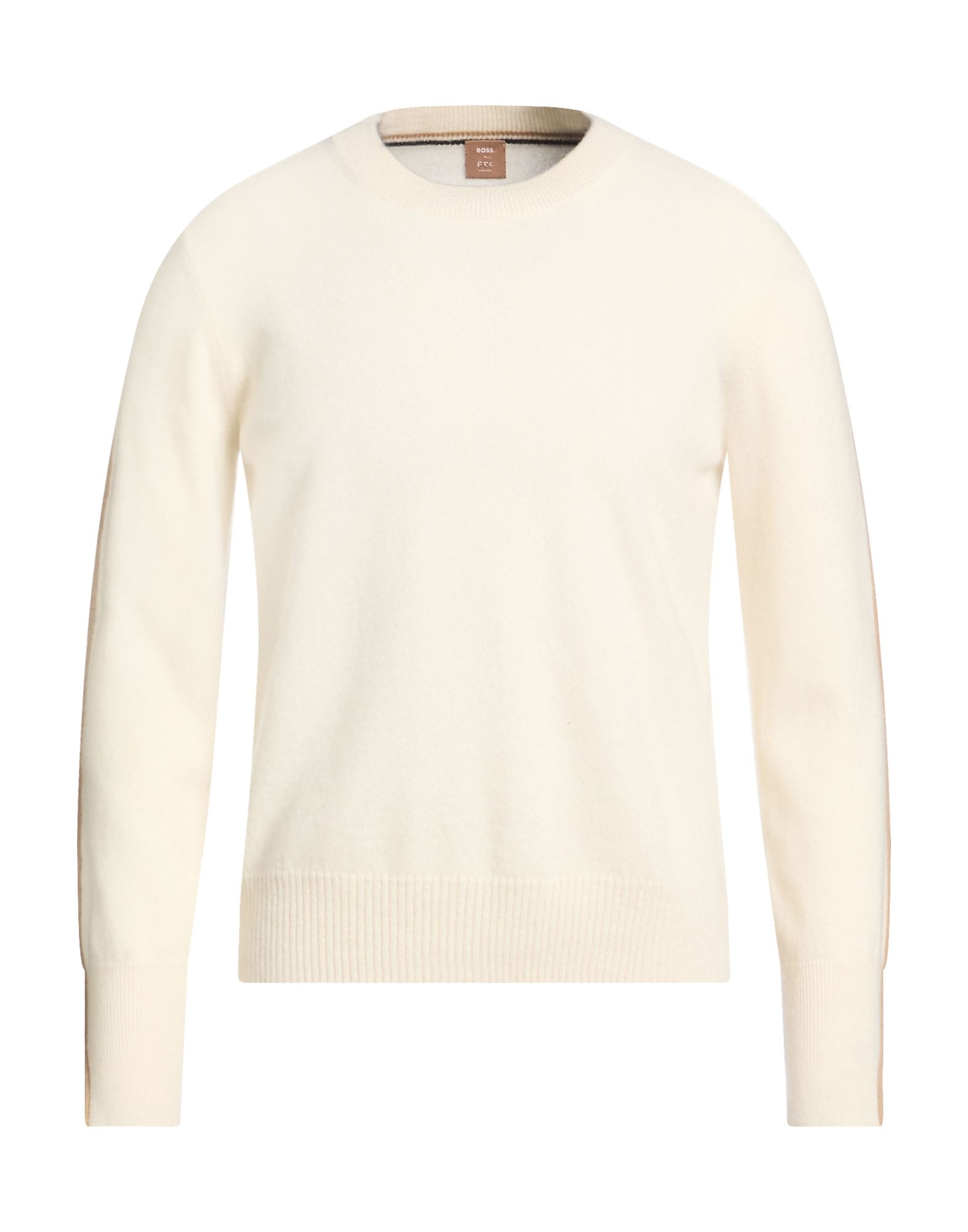 BOSS Pullover Herren Elfenbein von BOSS