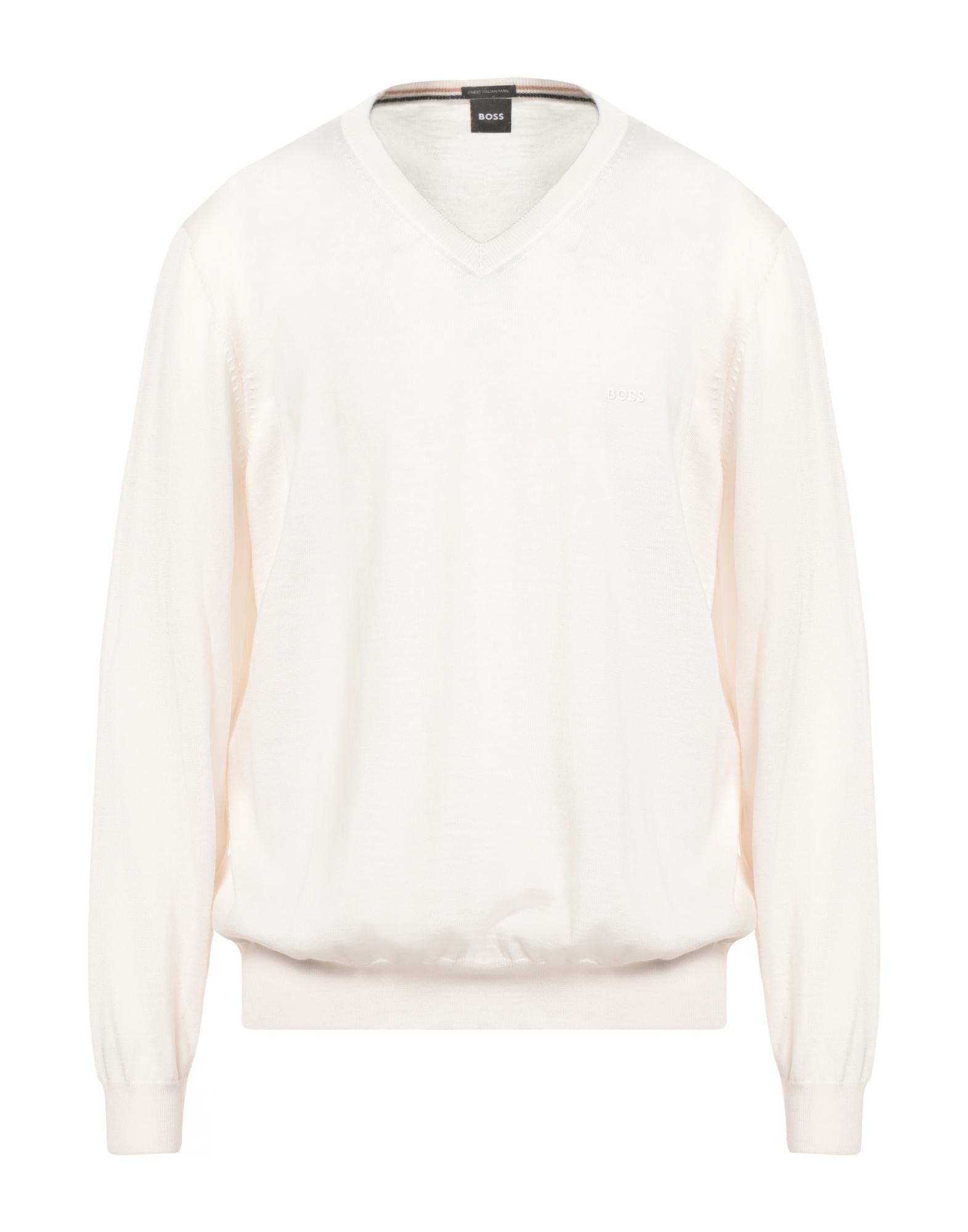 BOSS Pullover Herren Elfenbein von BOSS