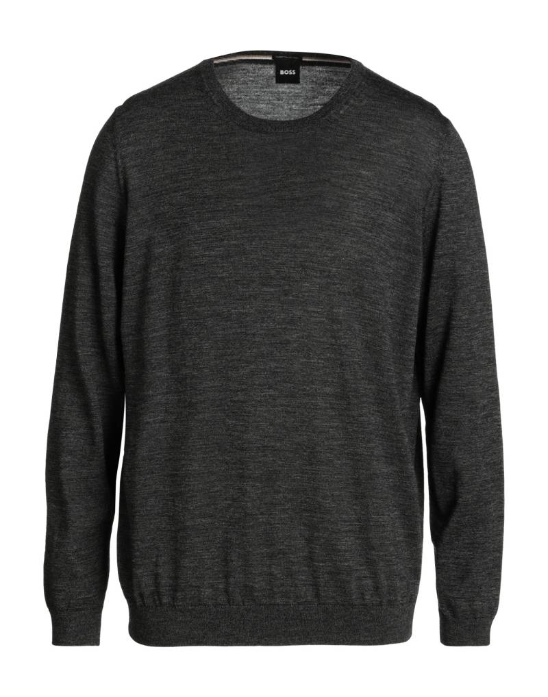 BOSS Pullover Herren Braungrau von BOSS