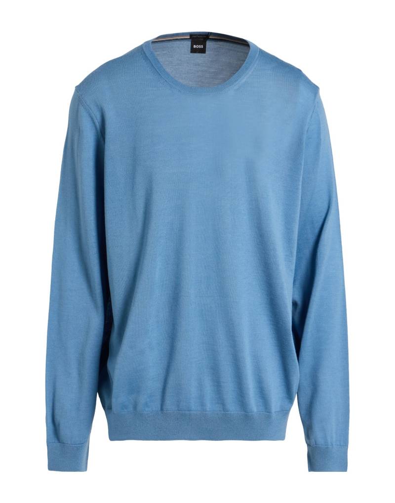 BOSS Pullover Herren Hellblau von BOSS