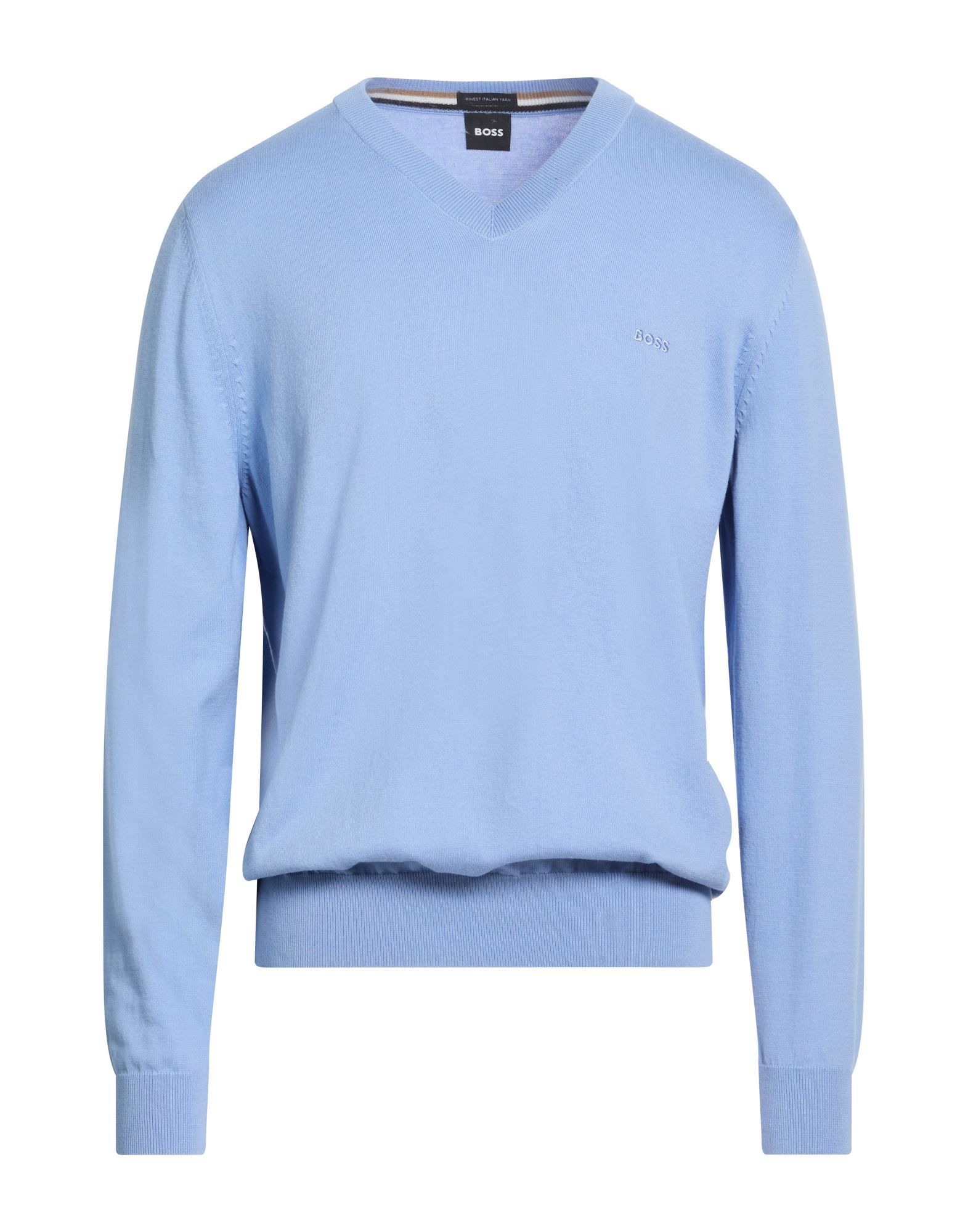 BOSS Pullover Herren Hellblau von BOSS