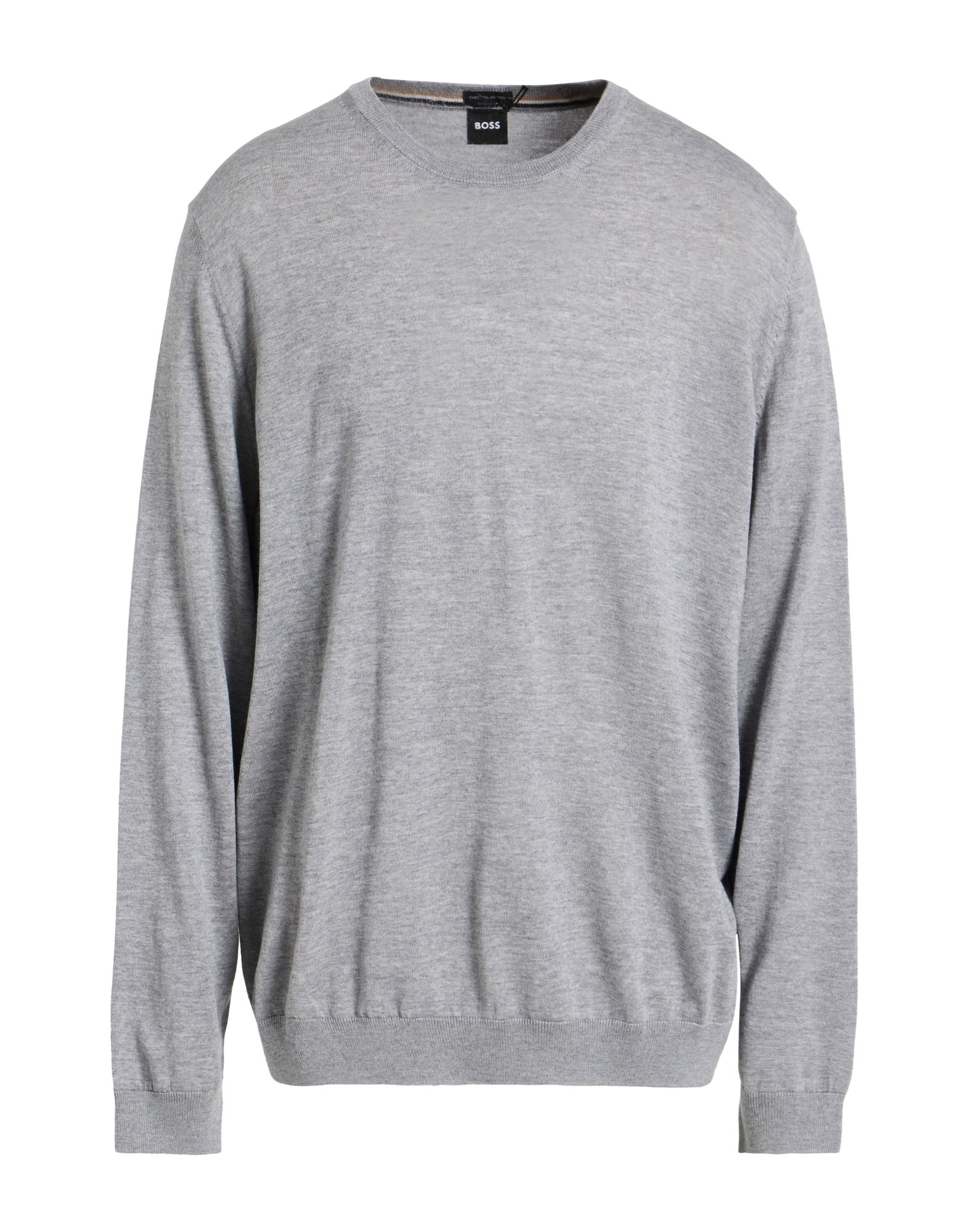 BOSS Pullover Herren Hellgrau von BOSS