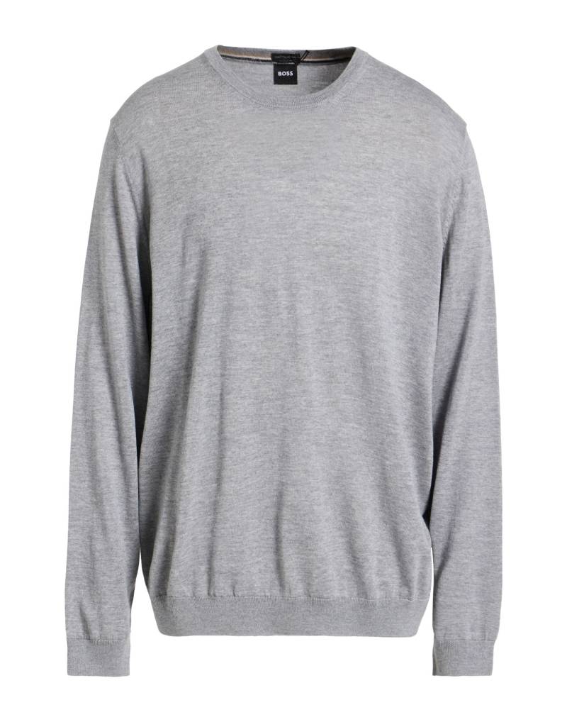 BOSS Pullover Herren Hellgrau von BOSS