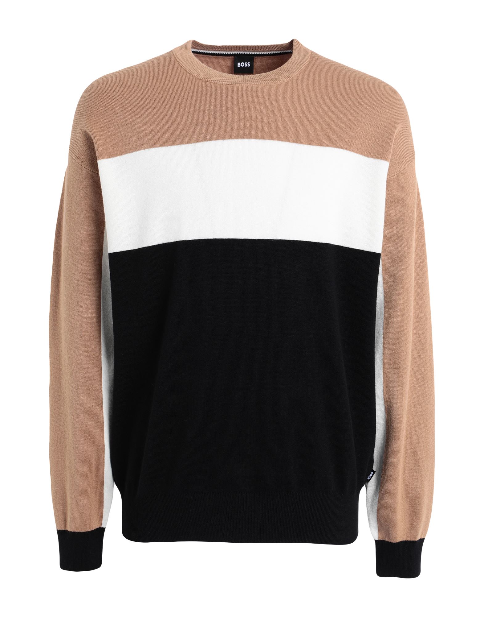 BOSS Pullover Herren Kamel von BOSS