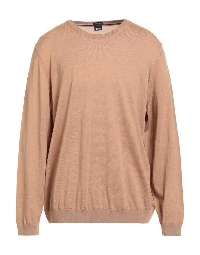 BOSS Pullover Herren Kamel von BOSS