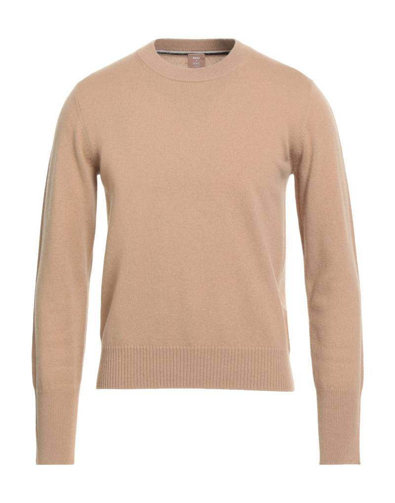 BOSS Pullover Herren Sand von BOSS