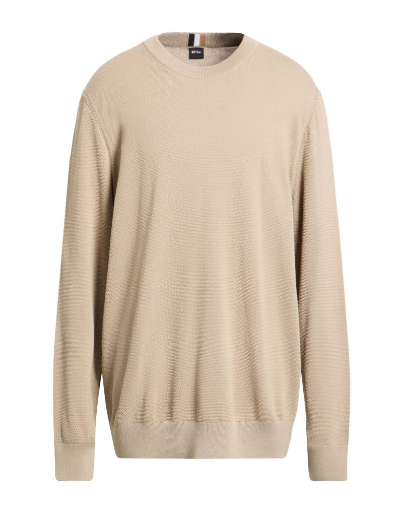 BOSS Pullover Herren Sand von BOSS
