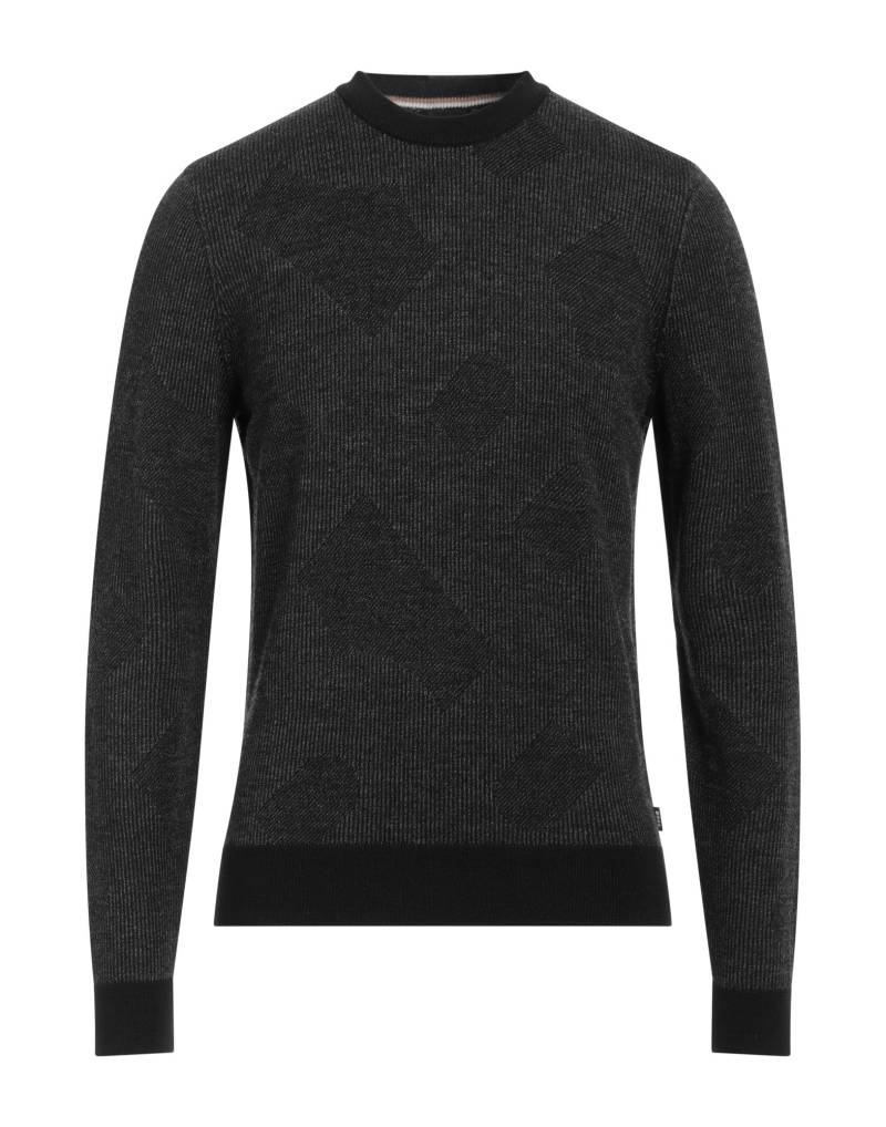 BOSS Pullover Herren Schwarz von BOSS