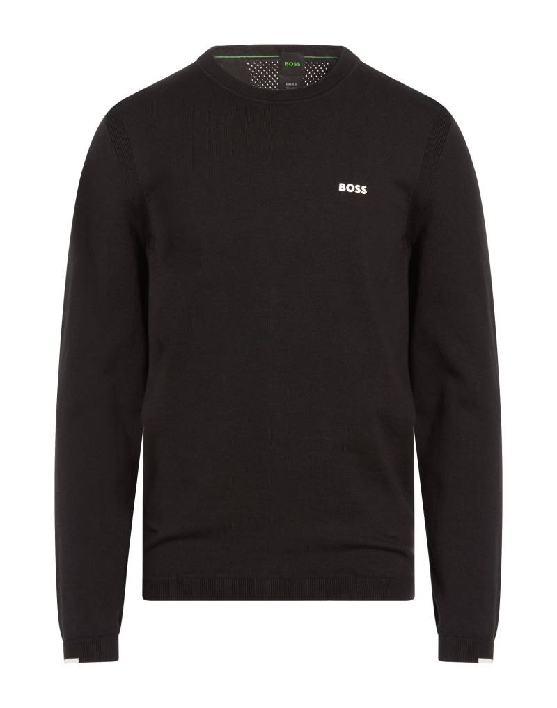 BOSS Pullover Herren Schwarz von BOSS