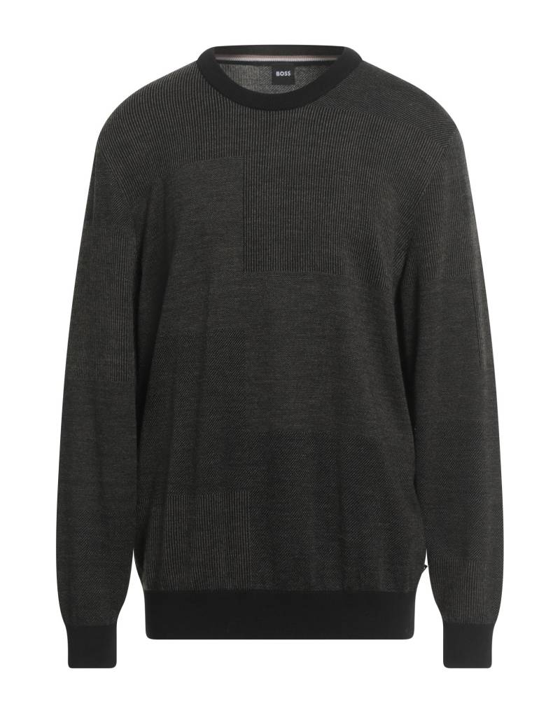 BOSS Pullover Herren Schwarz von BOSS