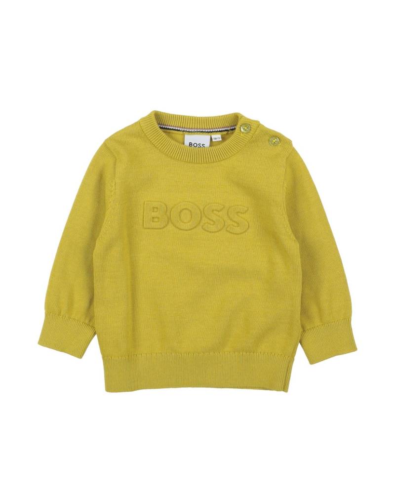 BOSS Pullover Kinder Limettengrün von BOSS