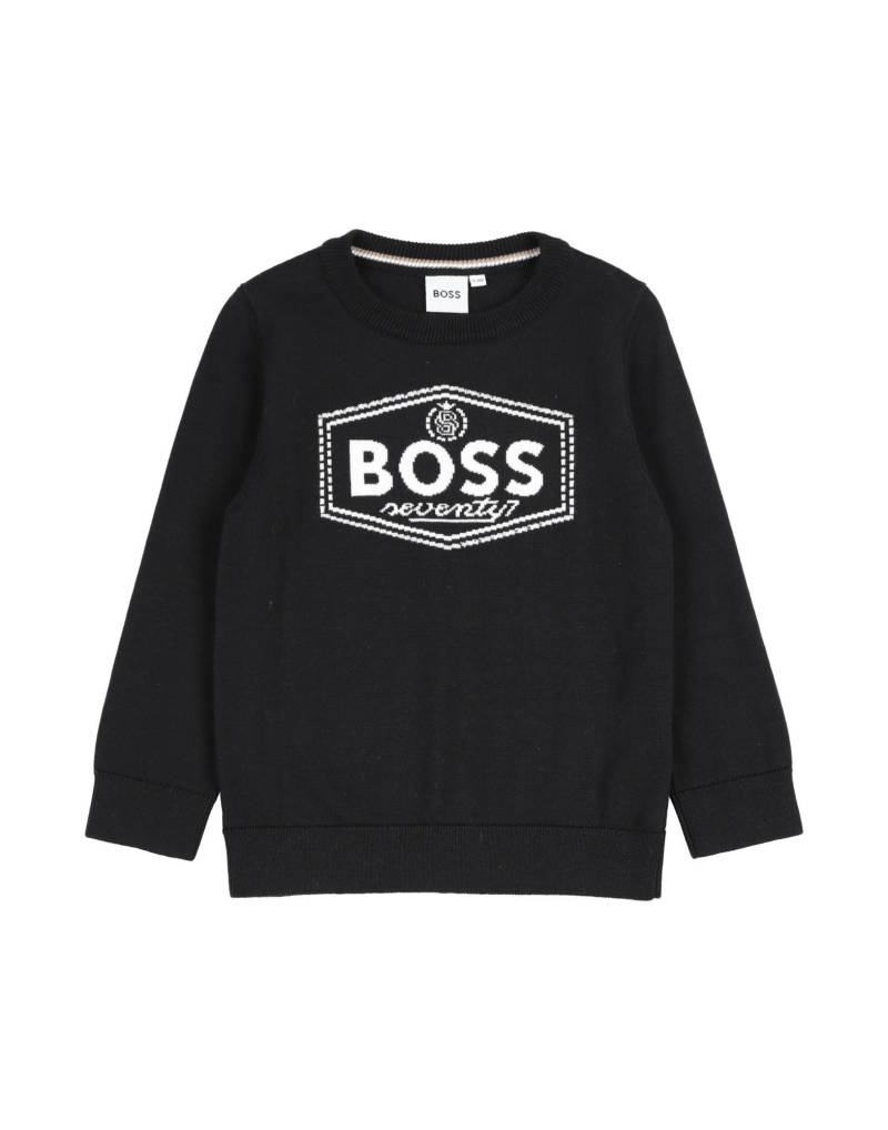 BOSS Pullover Kinder Schwarz von BOSS