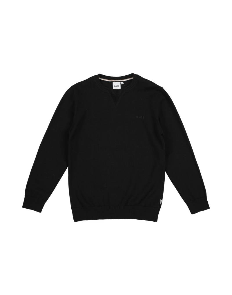 BOSS Pullover Kinder Schwarz von BOSS
