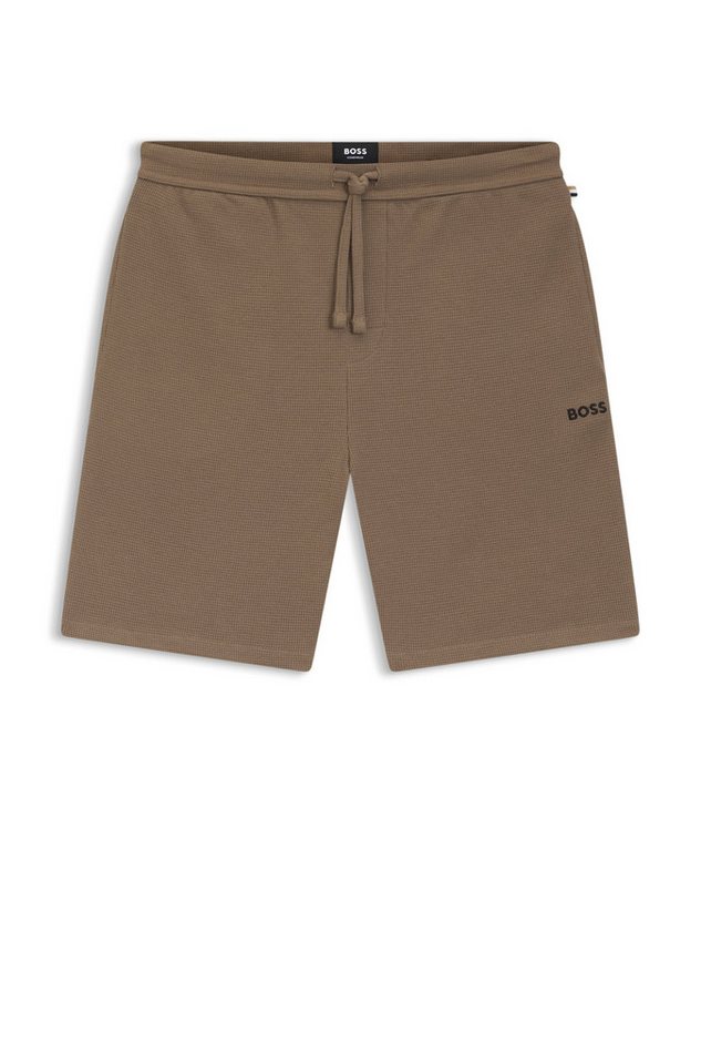 BOSS Pyjamashorts Waffle Shorts von BOSS