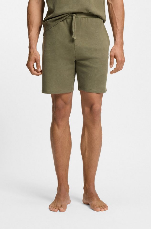 BOSS Pyjamashorts Waffle Shorts von BOSS