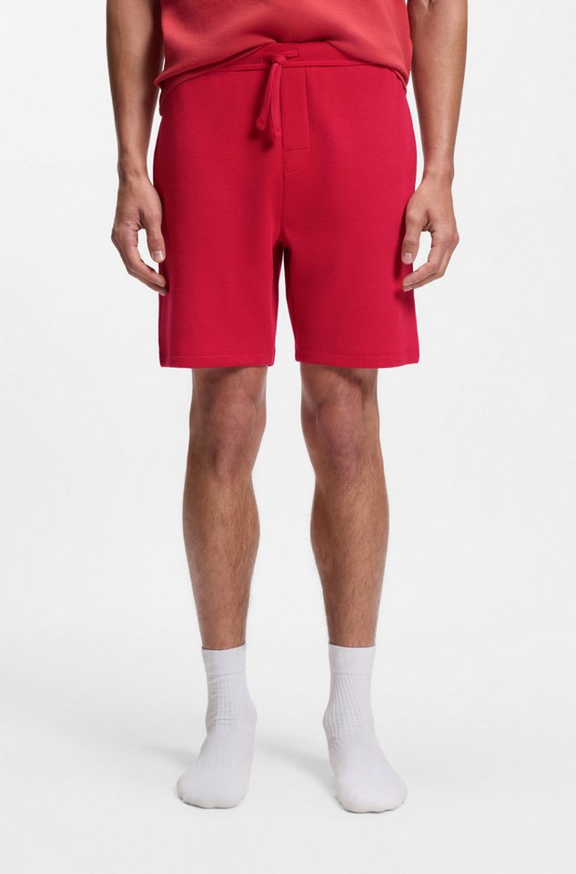 BOSS Pyjamashorts Waffle Shorts von BOSS