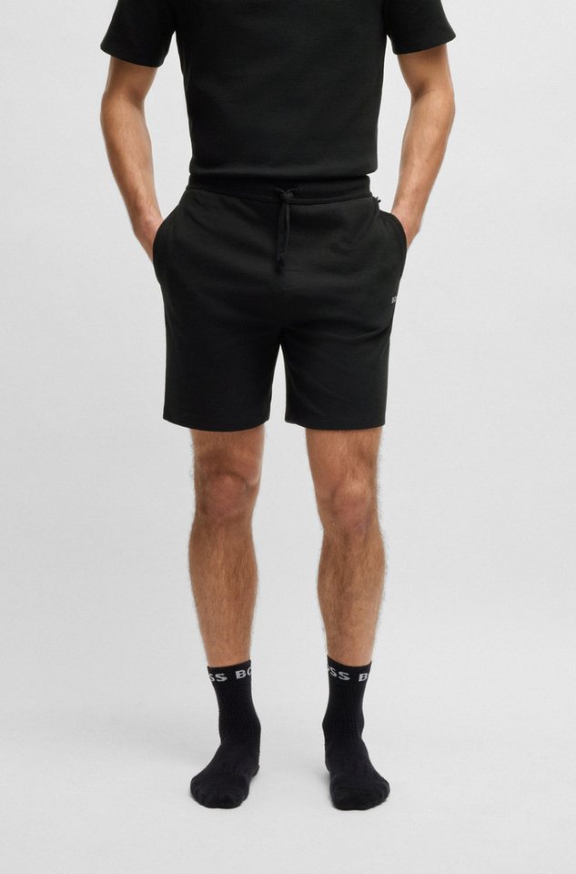 BOSS Pyjamashorts Waffle Shorts von BOSS