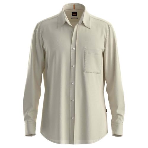 BOSS Relegant_6_M 10267858 01 Shirt Light Beige271 M von BOSS
