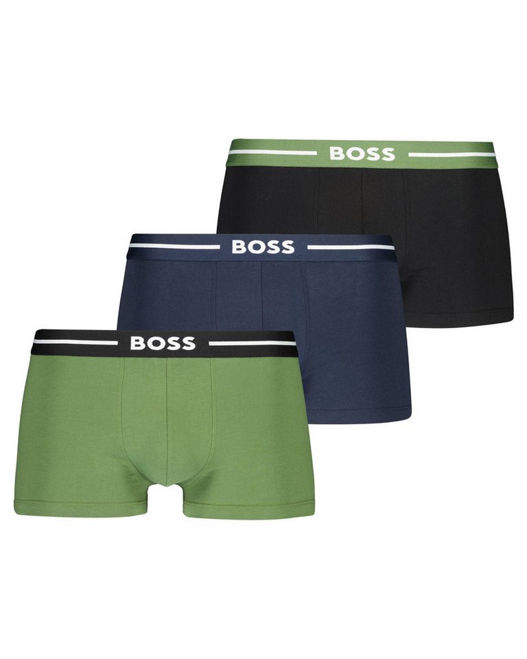 BOSS Retro Pants Herren Retropants TRUNK 3P BOLD 3er-Pack (3-St) von BOSS