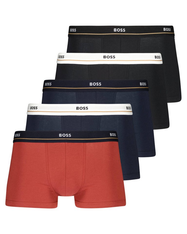 BOSS Retro Pants Herren Retropants TRUNK 5P ESSENTIAL 5er-Pack (3-St) von BOSS