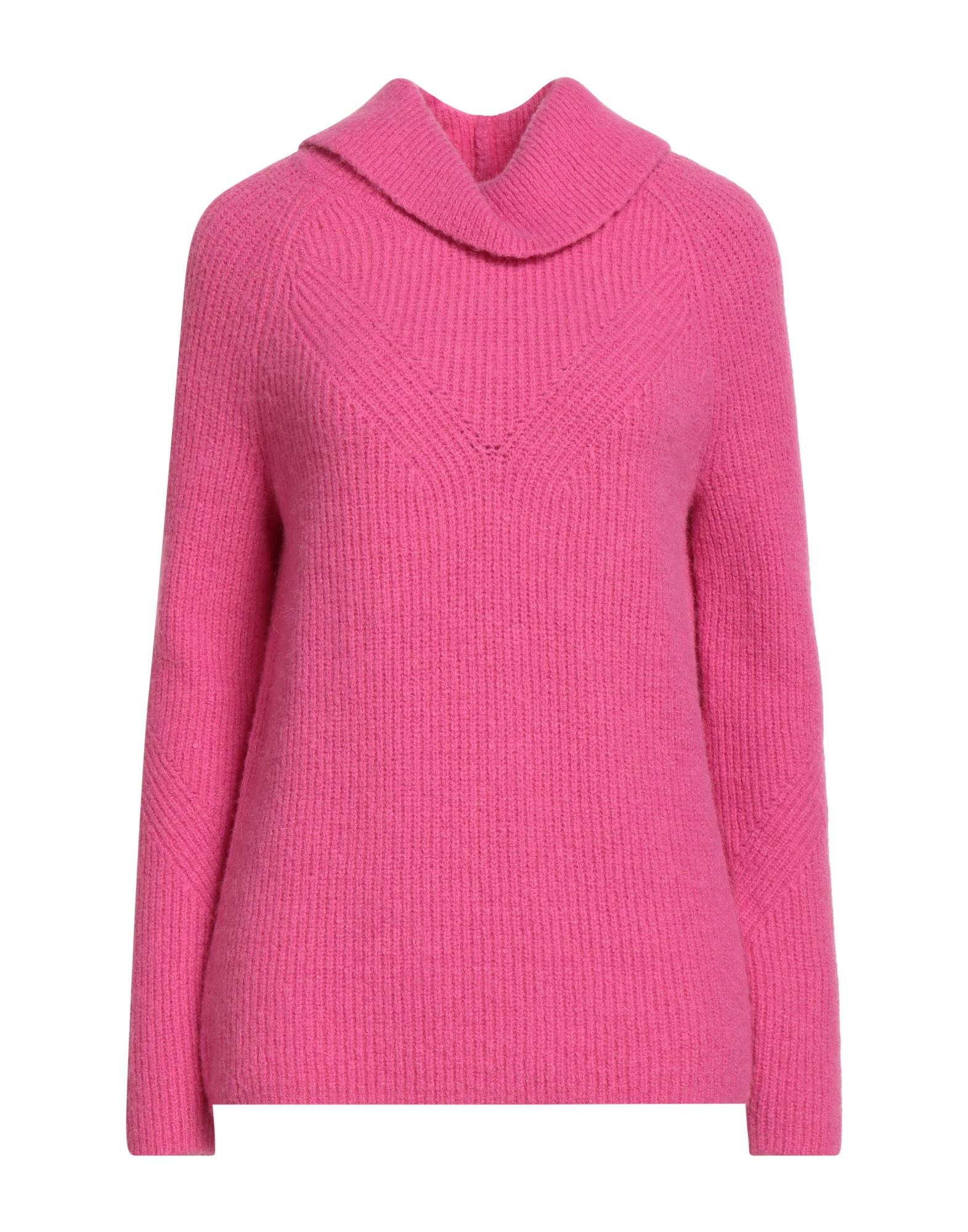 BOSS Rollkragenpullover Damen Fuchsia BOSS Rollkragenpullover Damen Fuchsia von BOSS