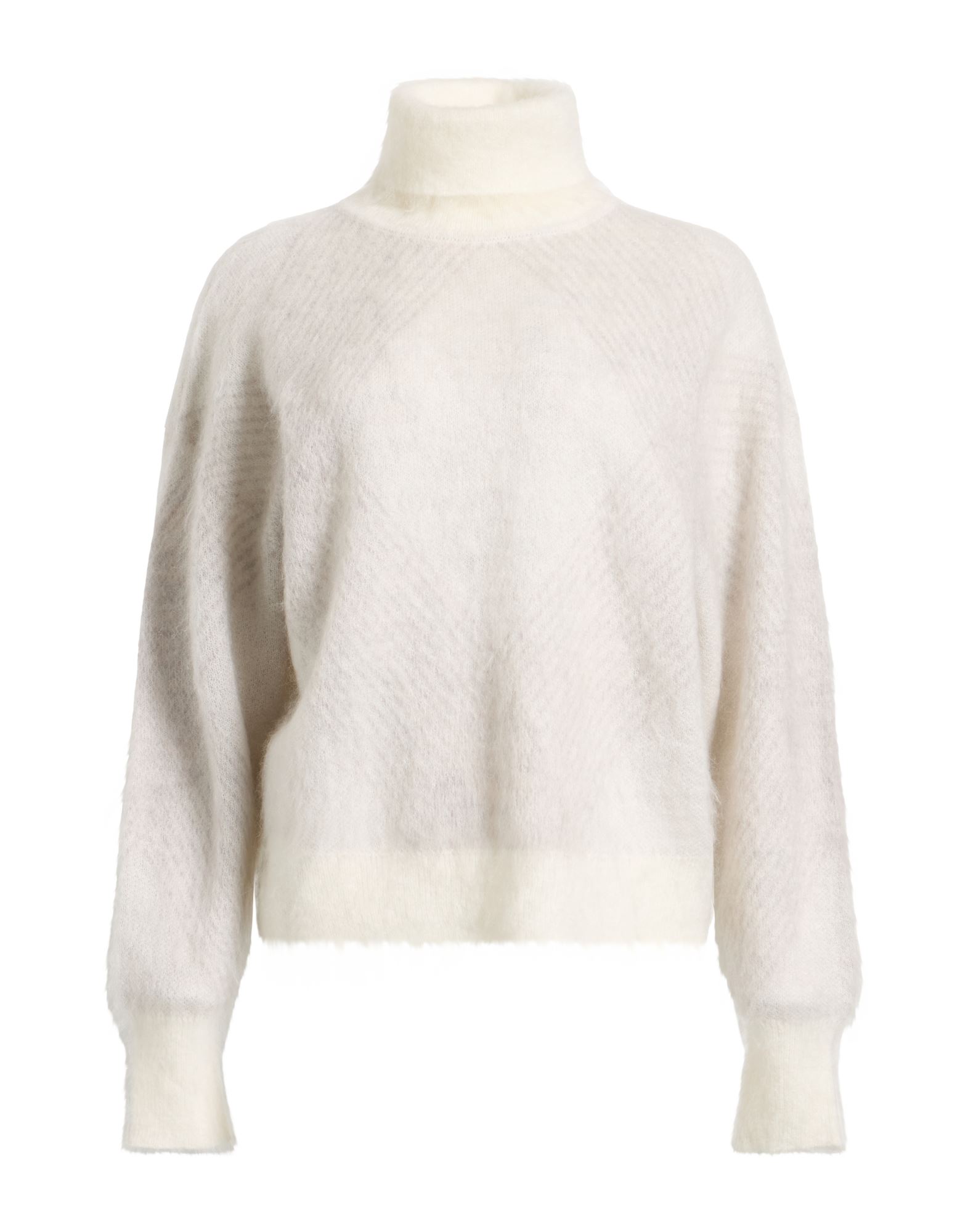 BOSS Rollkragenpullover Damen Off white BOSS Rollkragenpullover Damen Off white von BOSS