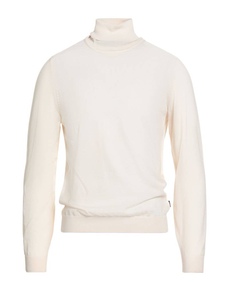 BOSS Rollkragenpullover Herren Cremeweiß von BOSS