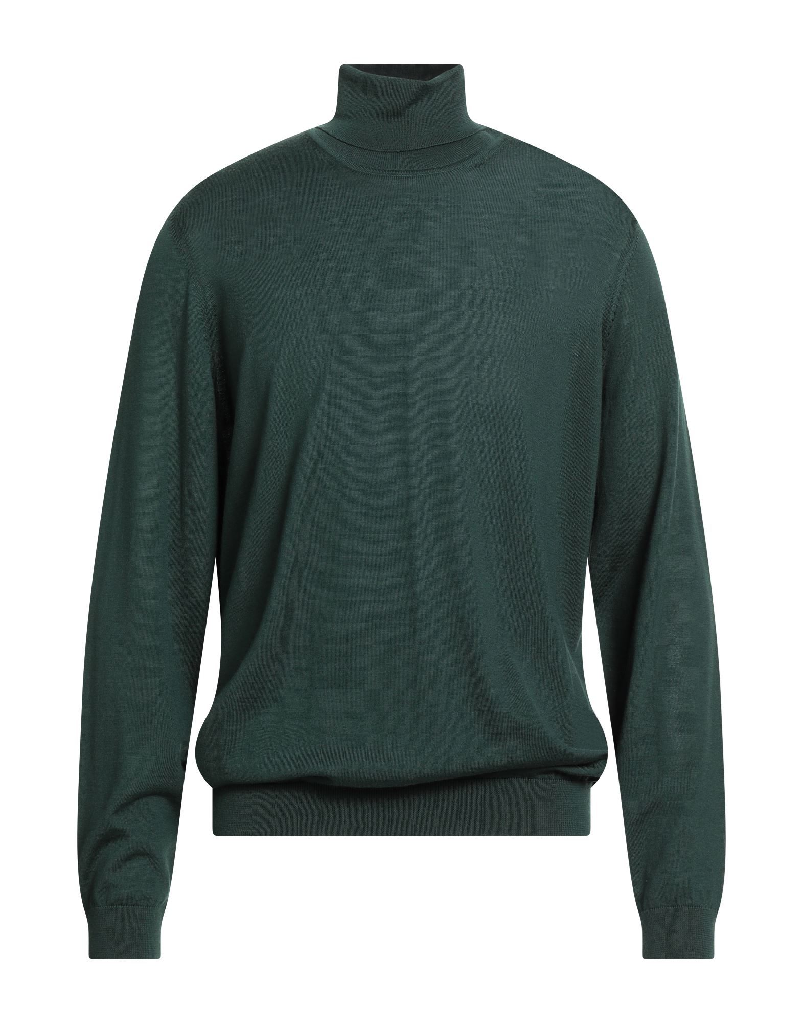 BOSS Rollkragenpullover Herren Dunkelgrün von BOSS
