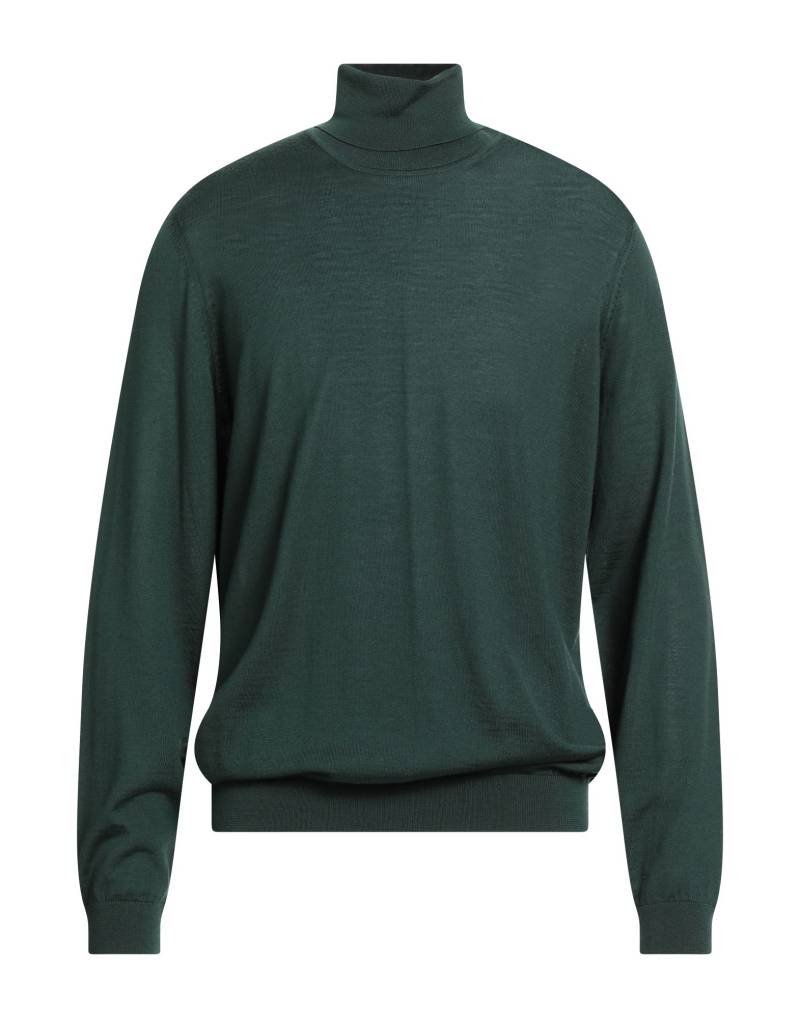 BOSS Rollkragenpullover Herren Dunkelgrün von BOSS