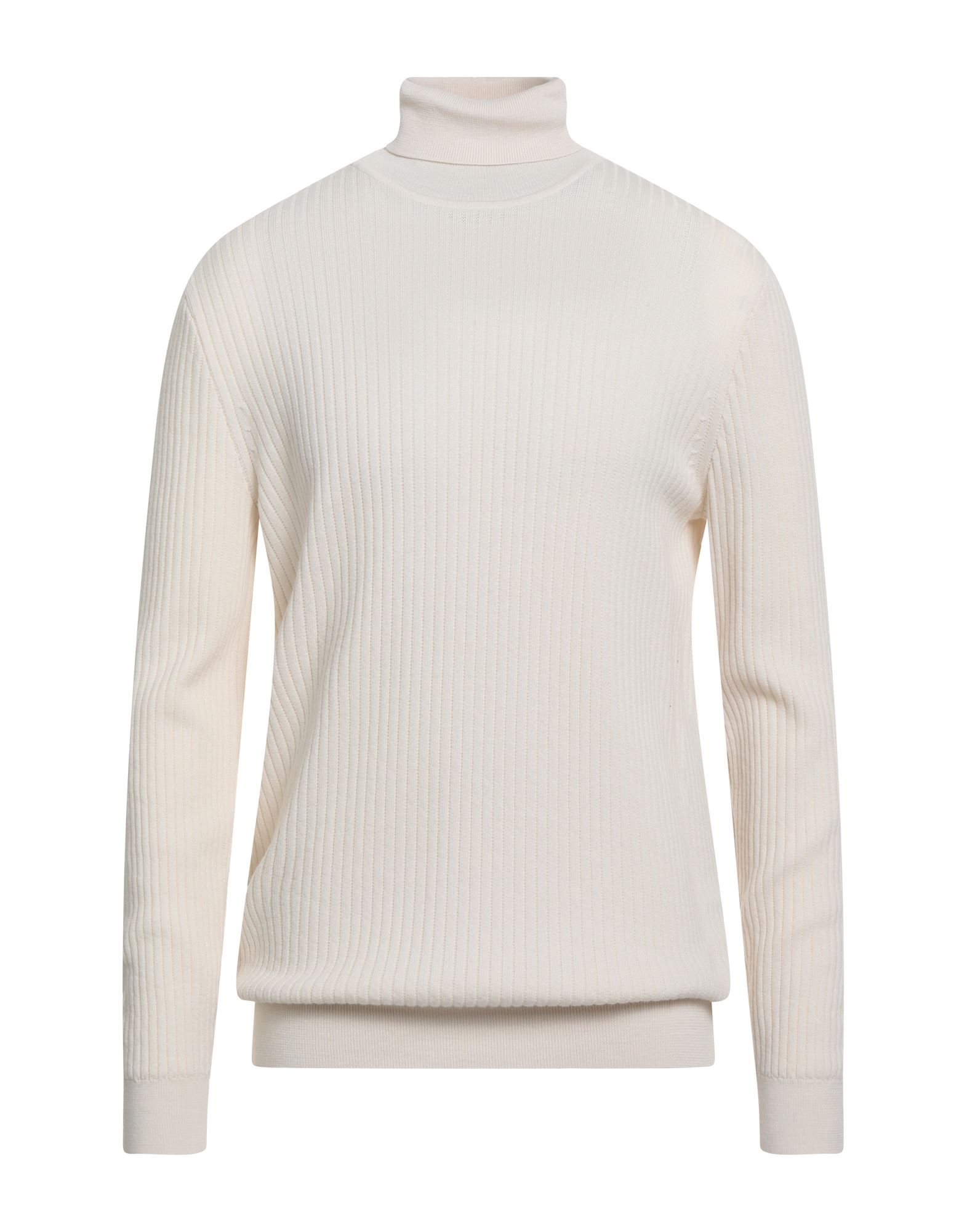 BOSS Rollkragenpullover Herren Elfenbein BOSS Rollkragenpullover Herren Elfenbein von BOSS