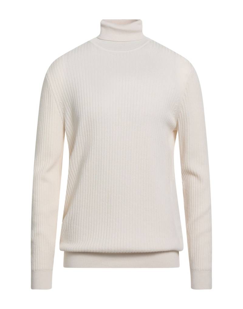 BOSS Rollkragenpullover Herren Elfenbein von BOSS