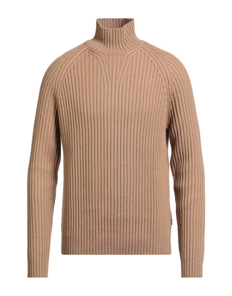 BOSS Rollkragenpullover Herren Kamel von BOSS