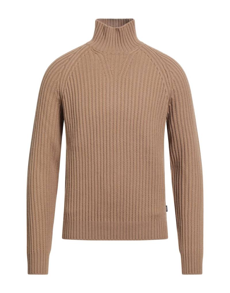 BOSS Rollkragenpullover Herren Kamel von BOSS