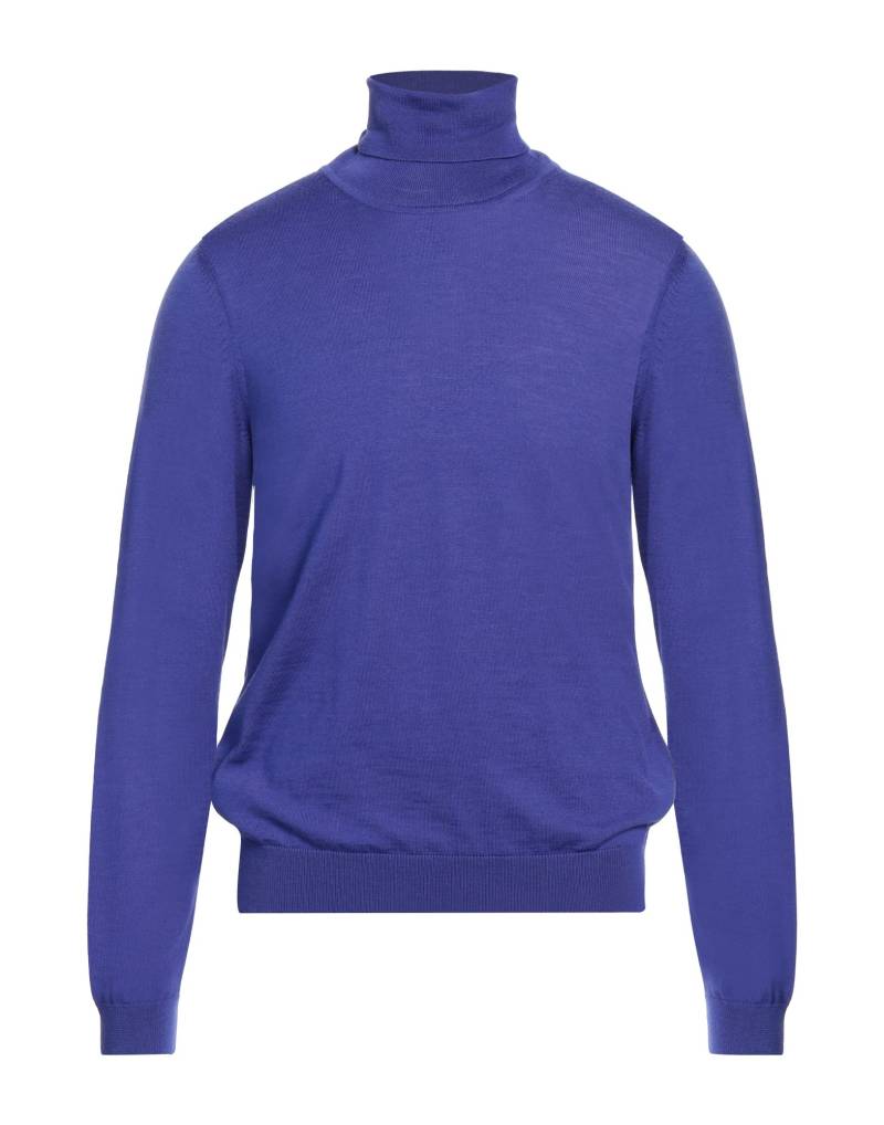 BOSS Rollkragenpullover Herren Königsblau von BOSS