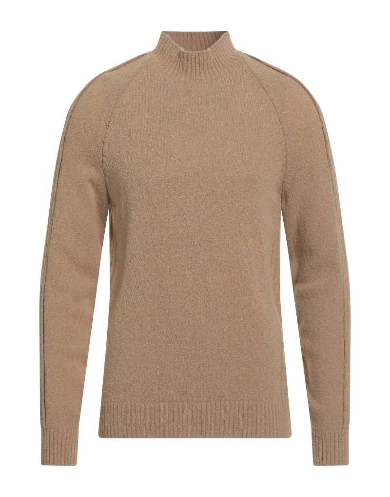 BOSS Rollkragenpullover Herren Sand von BOSS