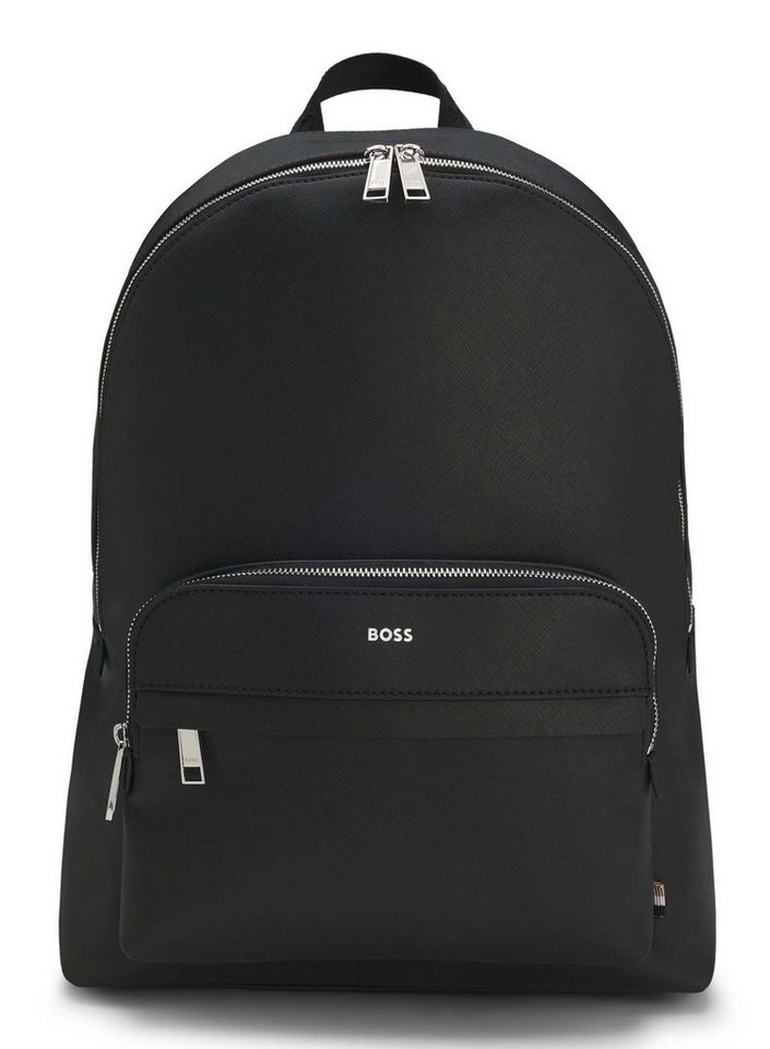 BOSS Rucksack Leather Backpack, aus echtem Leder von BOSS