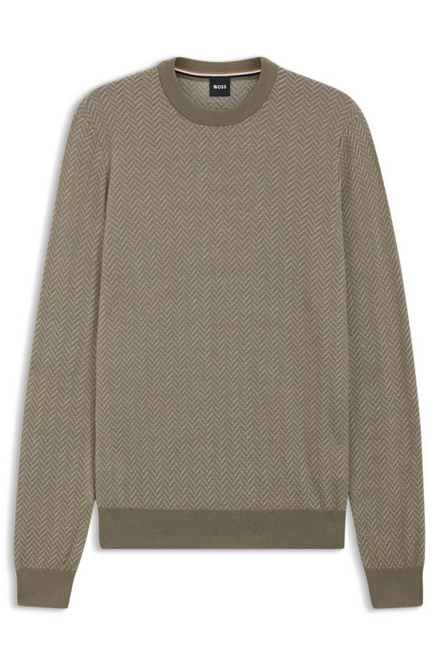 BOSS Rundhalspullover von BOSS