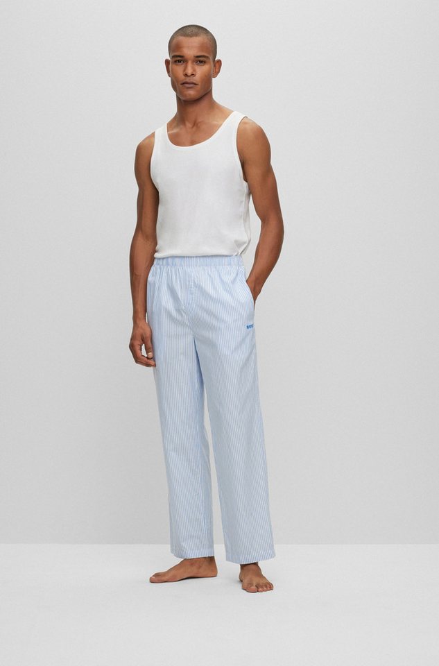 BOSS Schlafanzug Stripe Pants im modischem Strerifen & BOSS Logo-Schriftzug BOSS Schlafanzug Stripe Pants im modischem Strerifen & BOSS Logo-Schriftzug von BOSS