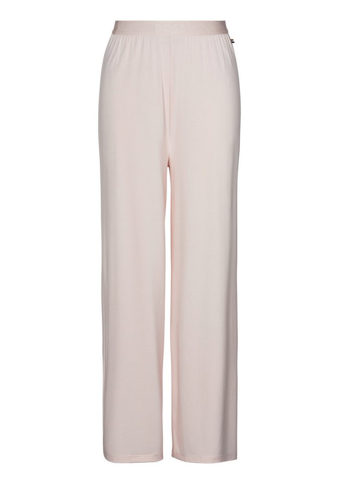 BOSS Schlafhose Bea Pants mit BOSS Logobund von BOSS