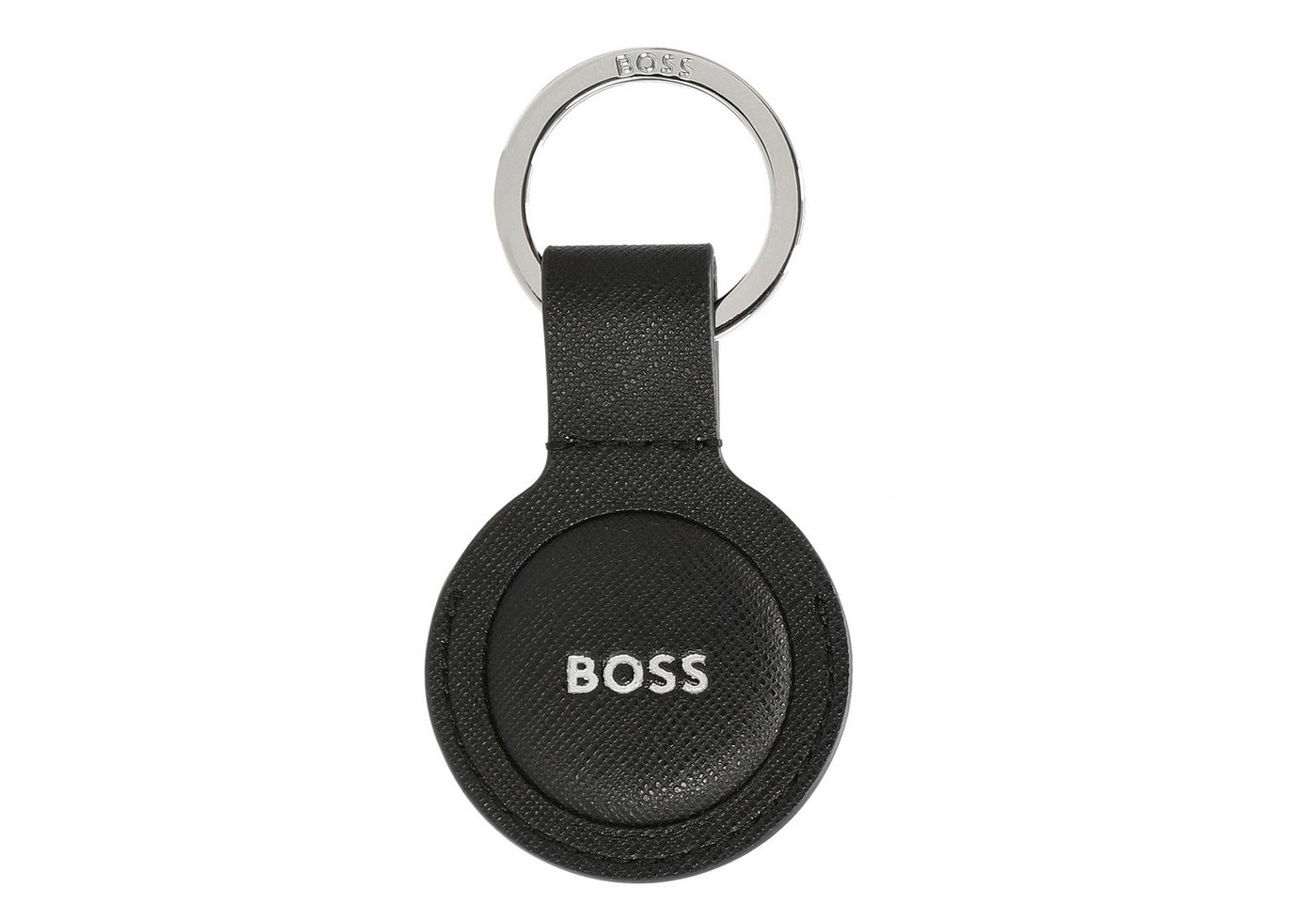 BOSS Schlüsselanhänger - Schlüsselanhänger mit AirTag-Halterung (schwarz) von BOSS