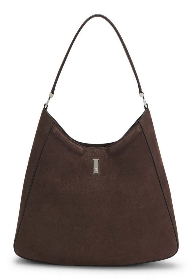 BOSS Schultertasche Hobo Bag, aus echtem Rindsleder von BOSS