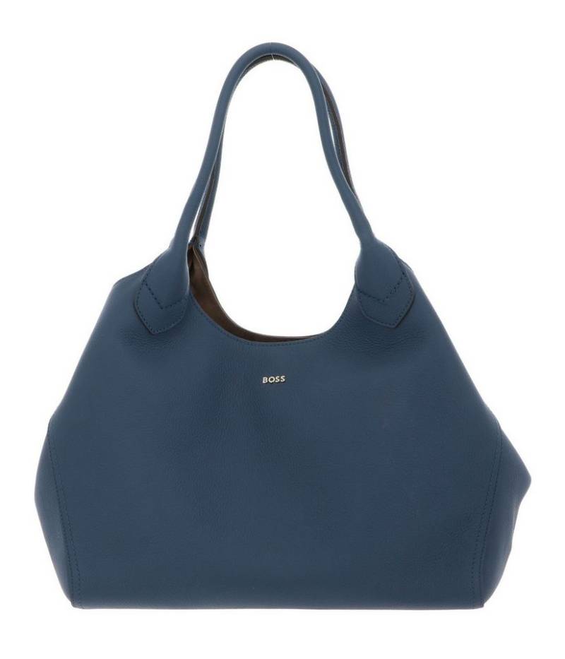 BOSS Schultertasche Tote, aus echtem Rindsleder von BOSS