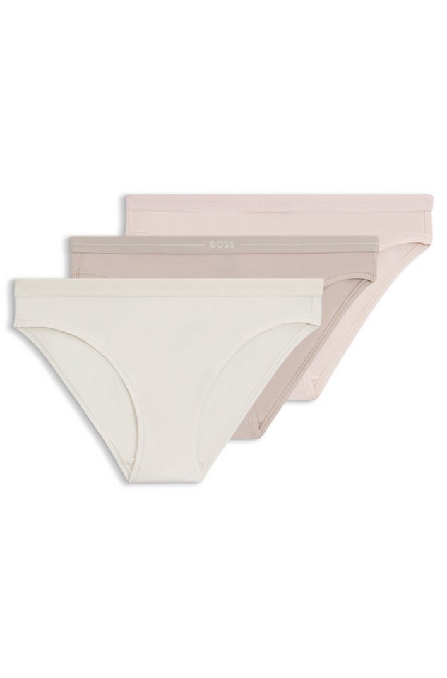 BOSS Slip 3P BRIEF (Packung, 3-St., 3er) mit elastischen Logobund von BOSS