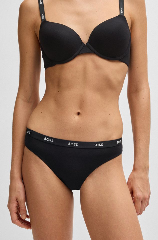 BOSS Slip BRIEF CI mit BOSS Schriftzug auf dem Bund von BOSS