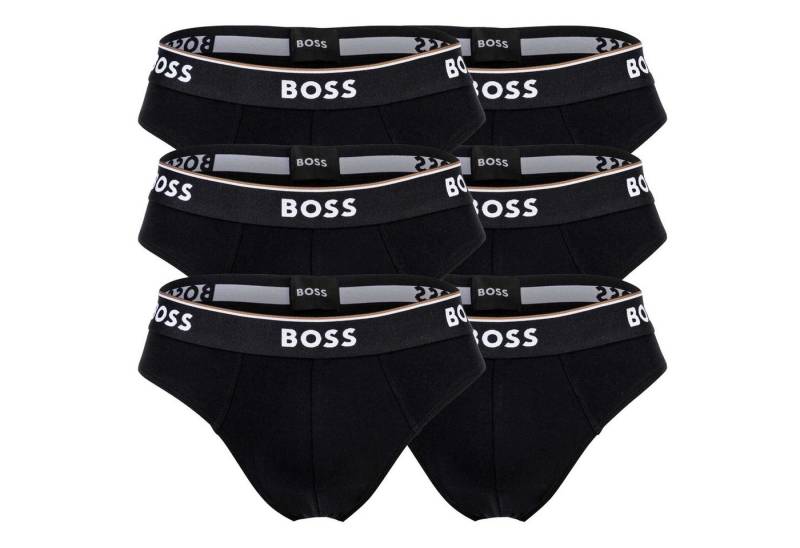 BOSS Slip Herren Slip 6er Pack Baumwolle Briefs 3P Power (Packung, 6er Pack) von BOSS