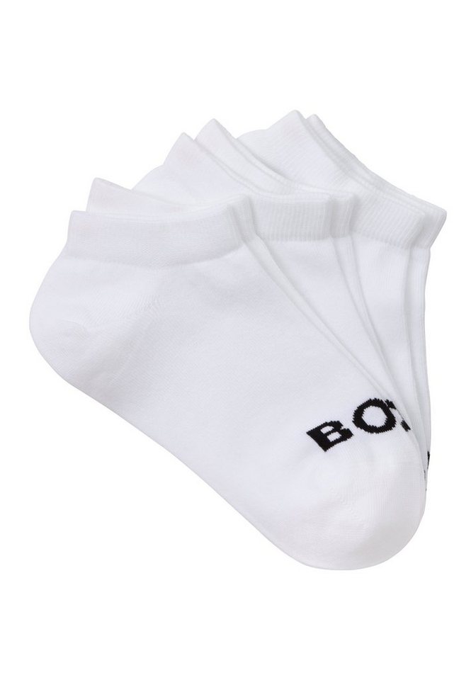 BOSS Sneakersocken 3P AS Logo CC W (Packung, 3-Paar, 3er) mit BOSS Logoschriftzug von BOSS