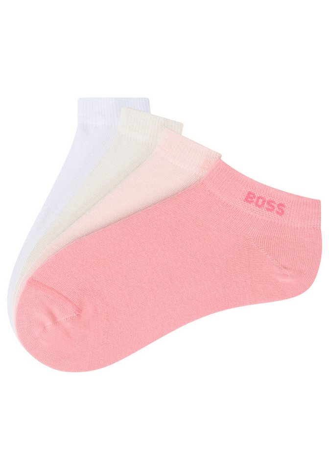 BOSS Sneakersocken 5P AS Logo CC W (Packung, 5-Paar, 5er) mit BOSS-Logoschriftzug von BOSS
